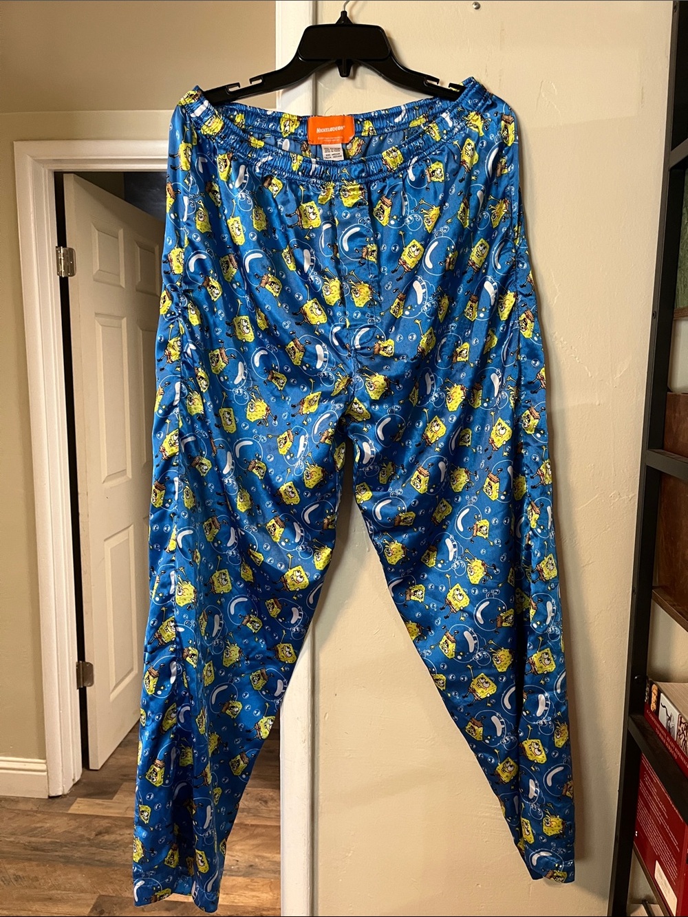 Nickelodeon Blue SpongeBob Allover Print Lounge Pants